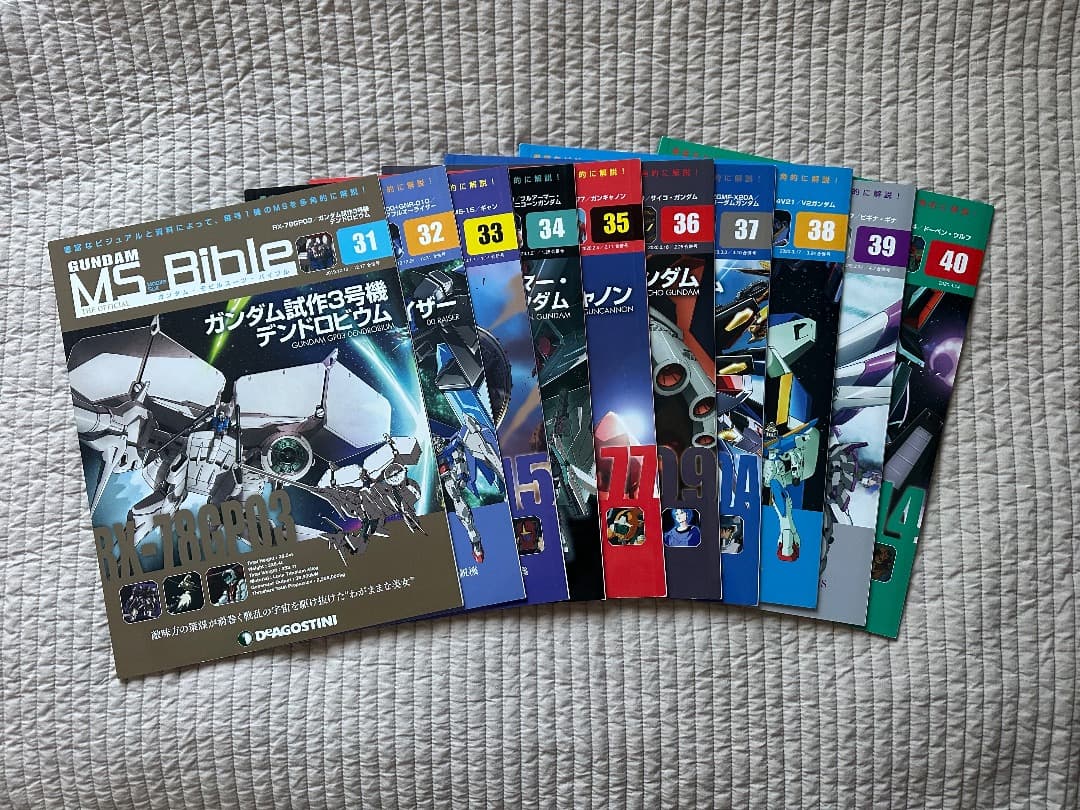 週刊　ガンダム・モビルスーツ・バイブル　145冊セット