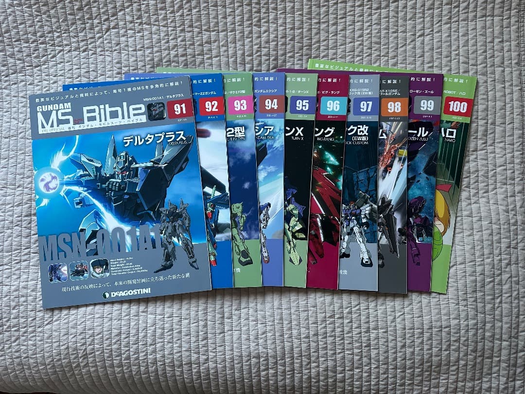 週刊　ガンダム・モビルスーツ・バイブル　145冊セット