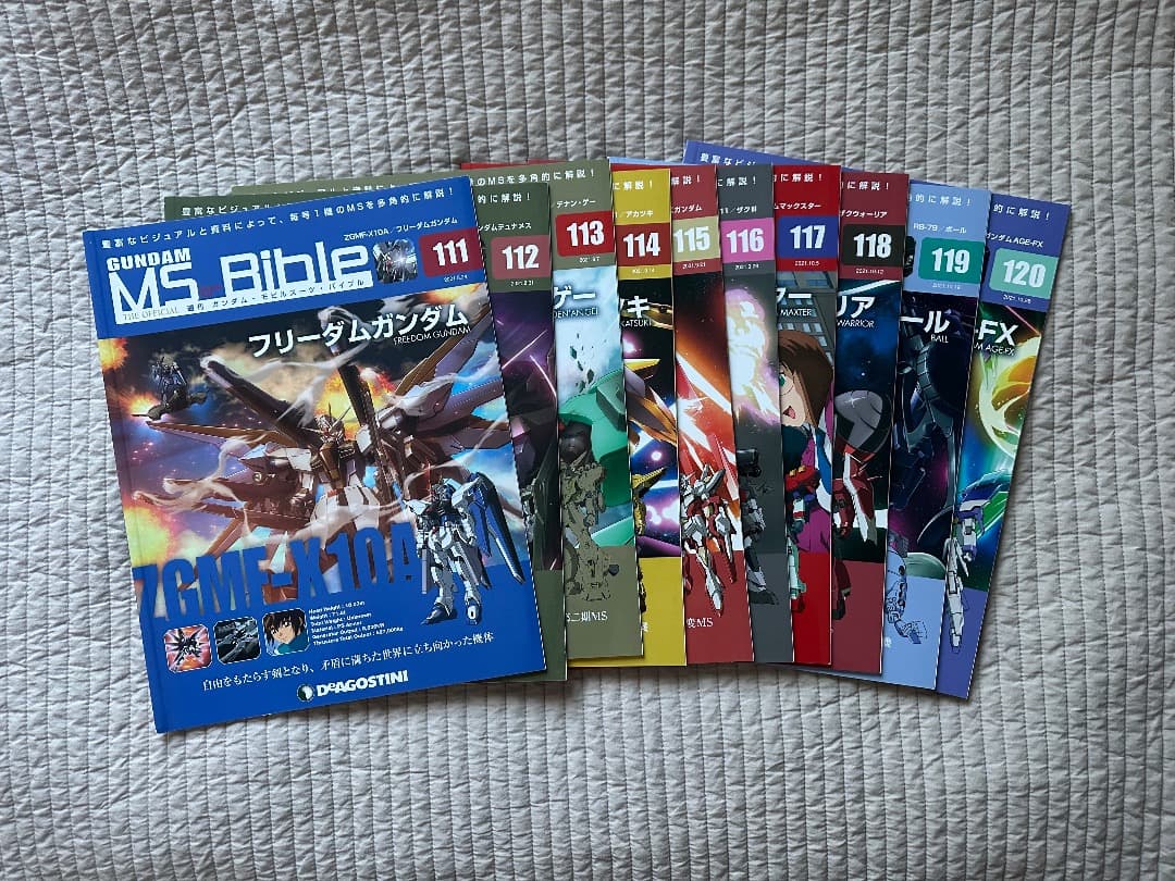 週刊　ガンダム・モビルスーツ・バイブル　145冊セット