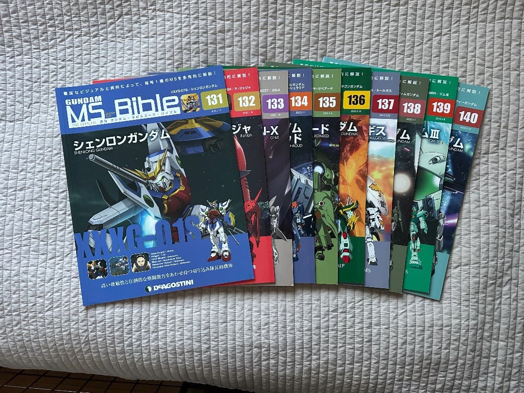 週刊　ガンダム・モビルスーツ・バイブル　145冊セット