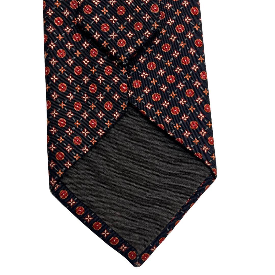 ルイヴィトン ネクタイ シルク 総柄 モノグラム LV 箱付き