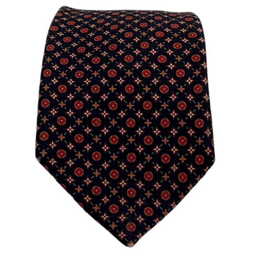 ルイヴィトン ネクタイ シルク 総柄 モノグラム LV 箱付き