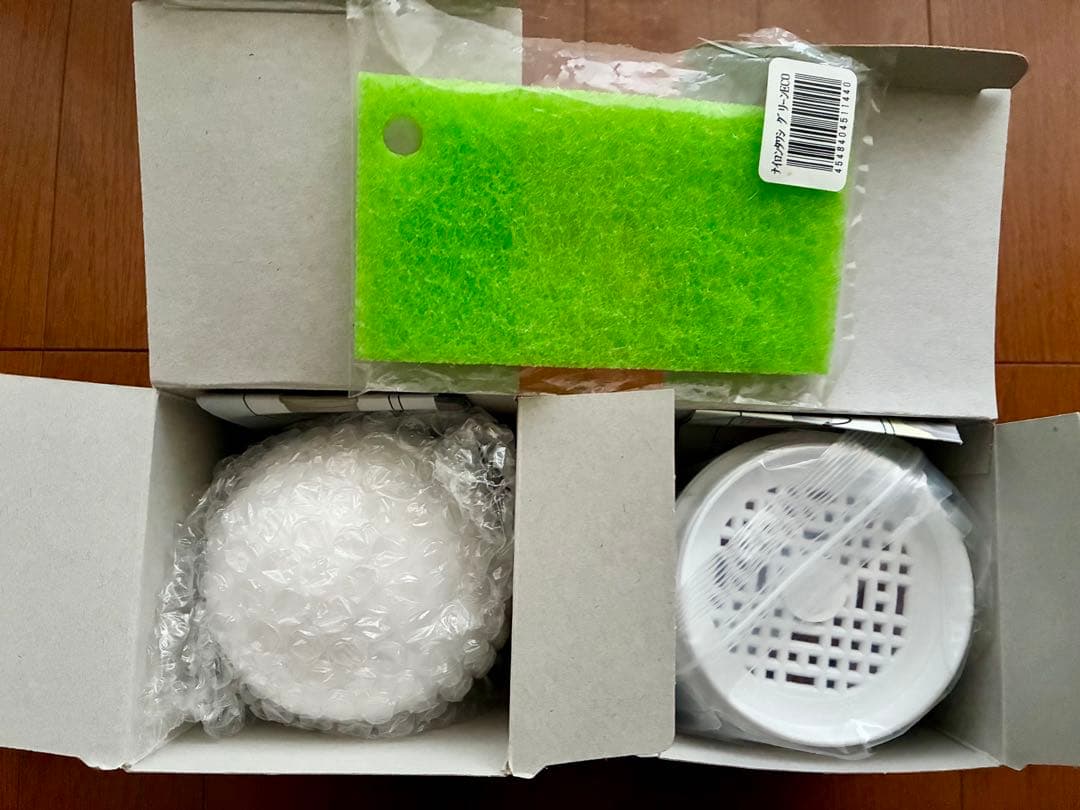 ポタポタクラブ　セラミックフィルター&ゼオライトフィルター セット　スポンジ