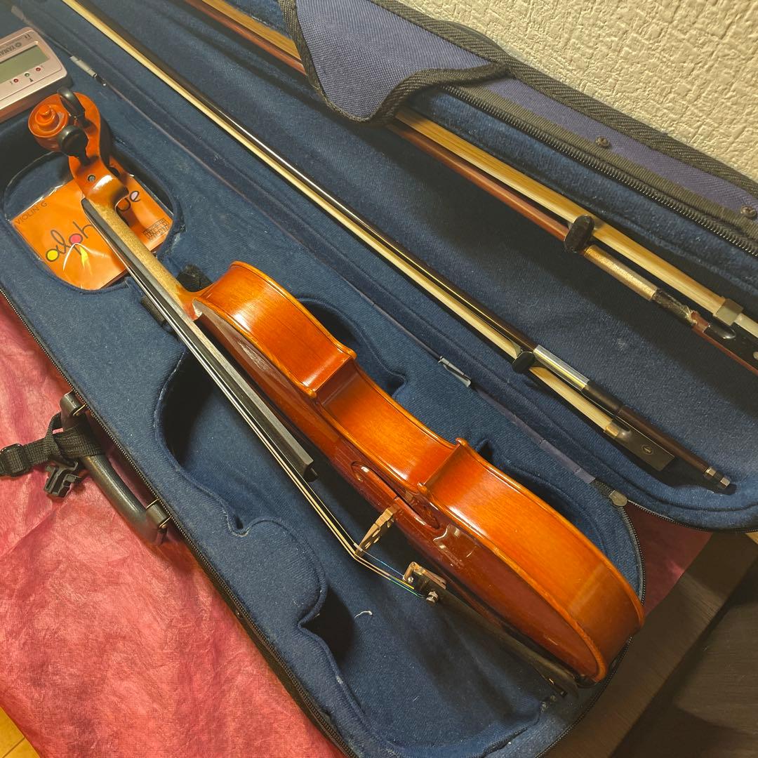 モ*ン様 SUZUKI 鈴木バイオリン 2001年製 No.200 4/4 付属