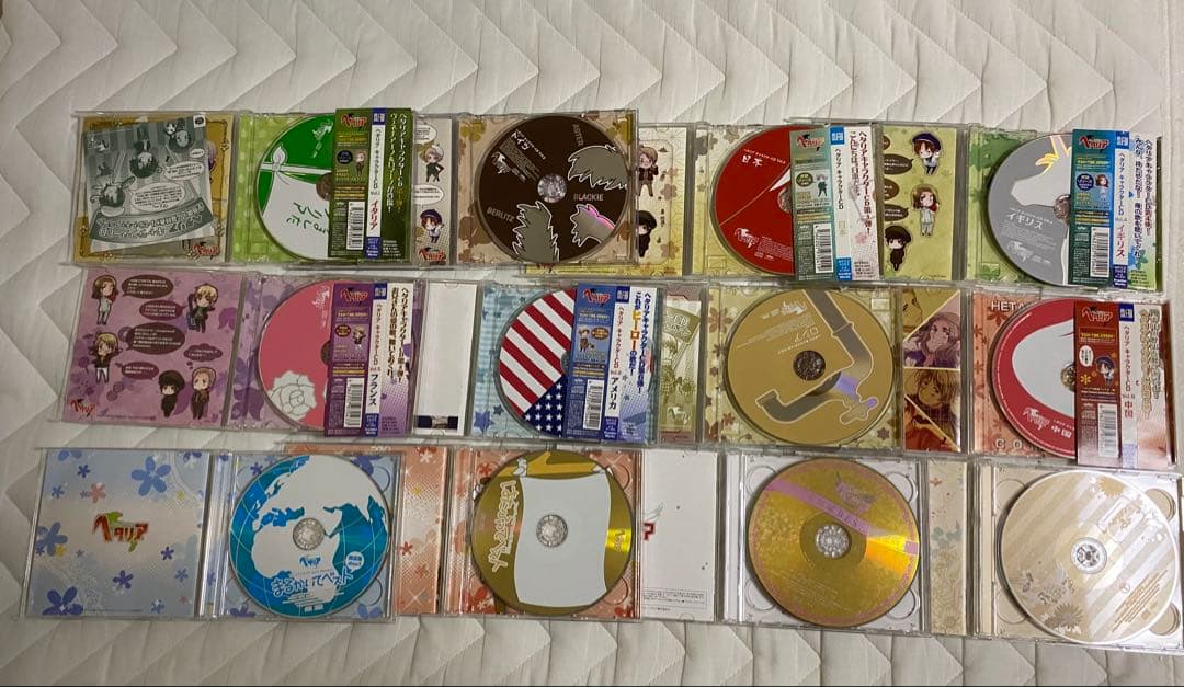 ヘタリア　キャラクターCD アルバム 12枚まとめ