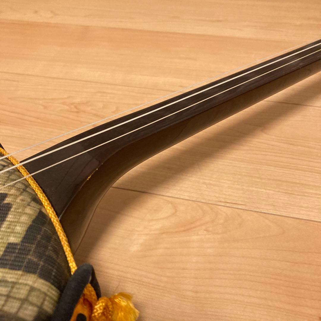 沖縄三線 人工皮 合皮 初心者おすすめ 沖縄 三線 民謡 和楽器 本体のみ