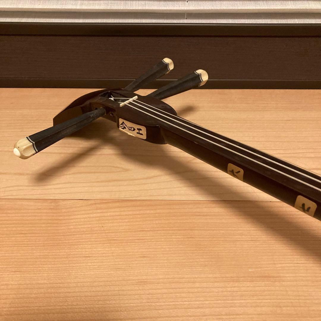 沖縄三線 人工皮 合皮 初心者おすすめ 沖縄 三線 民謡 和楽器 本体のみ