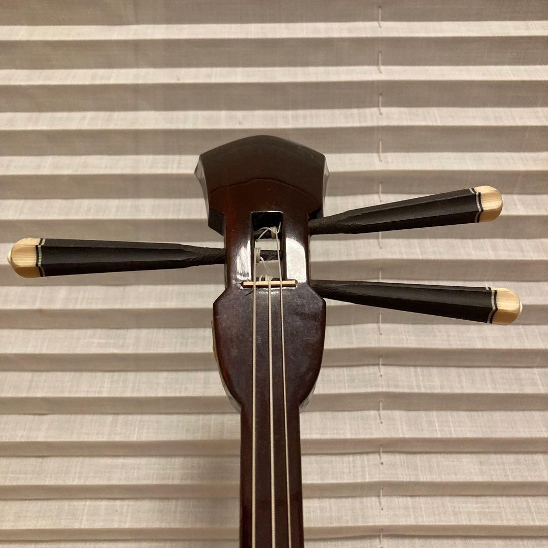 沖縄三線 人工皮 合皮 初心者おすすめ 沖縄 三線 民謡 和楽器 本体のみ