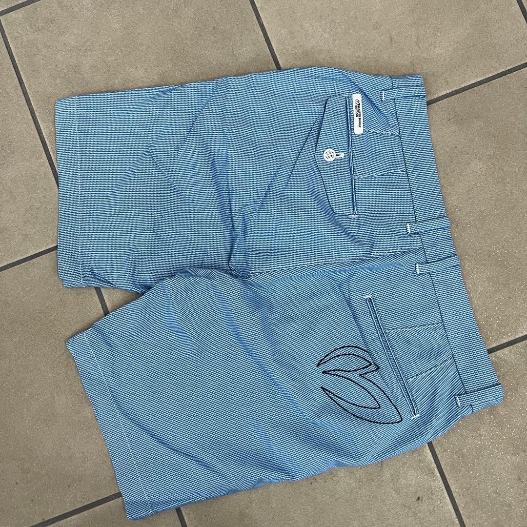 パーリーゲイツ　マスターバニー　セットアップ　メンズ　ゴルフ　シャツ　パンツ M