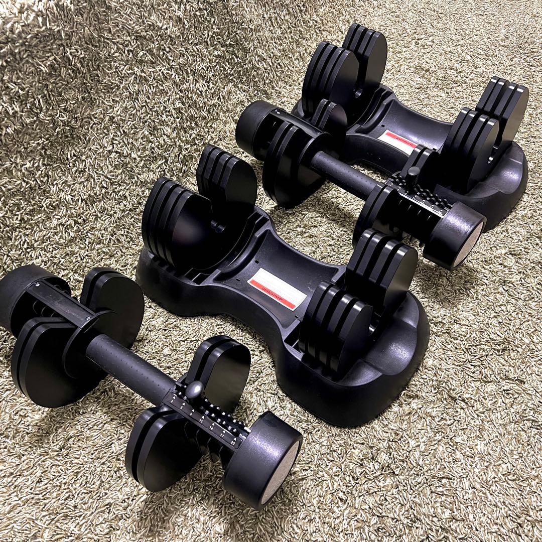 購入時注意！　2-② 片方　ATIVAFIT 可変式ダンベル 2-20kg