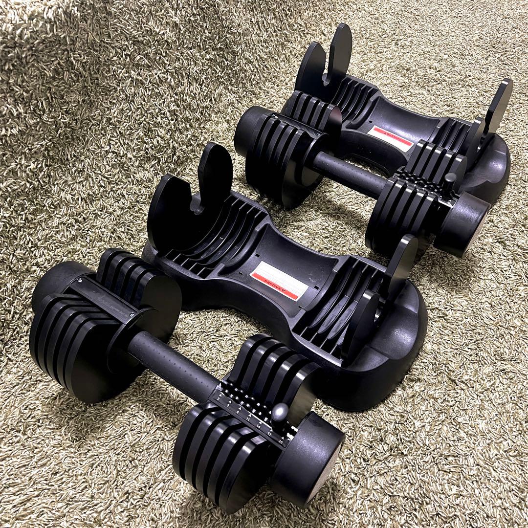 購入時注意！　2-② 片方　ATIVAFIT 可変式ダンベル 2-20kg