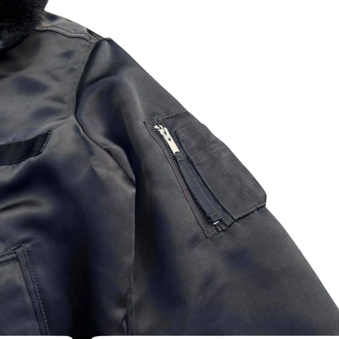 00s old gap MA-1 フライトジャケット　ファー　短丈　Y2K 希少