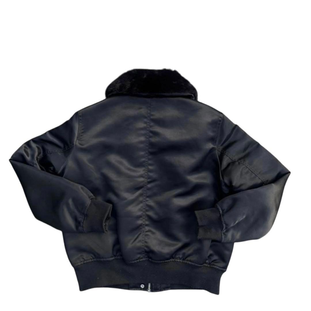 00s old gap MA-1 フライトジャケット　ファー　短丈　Y2K 希少