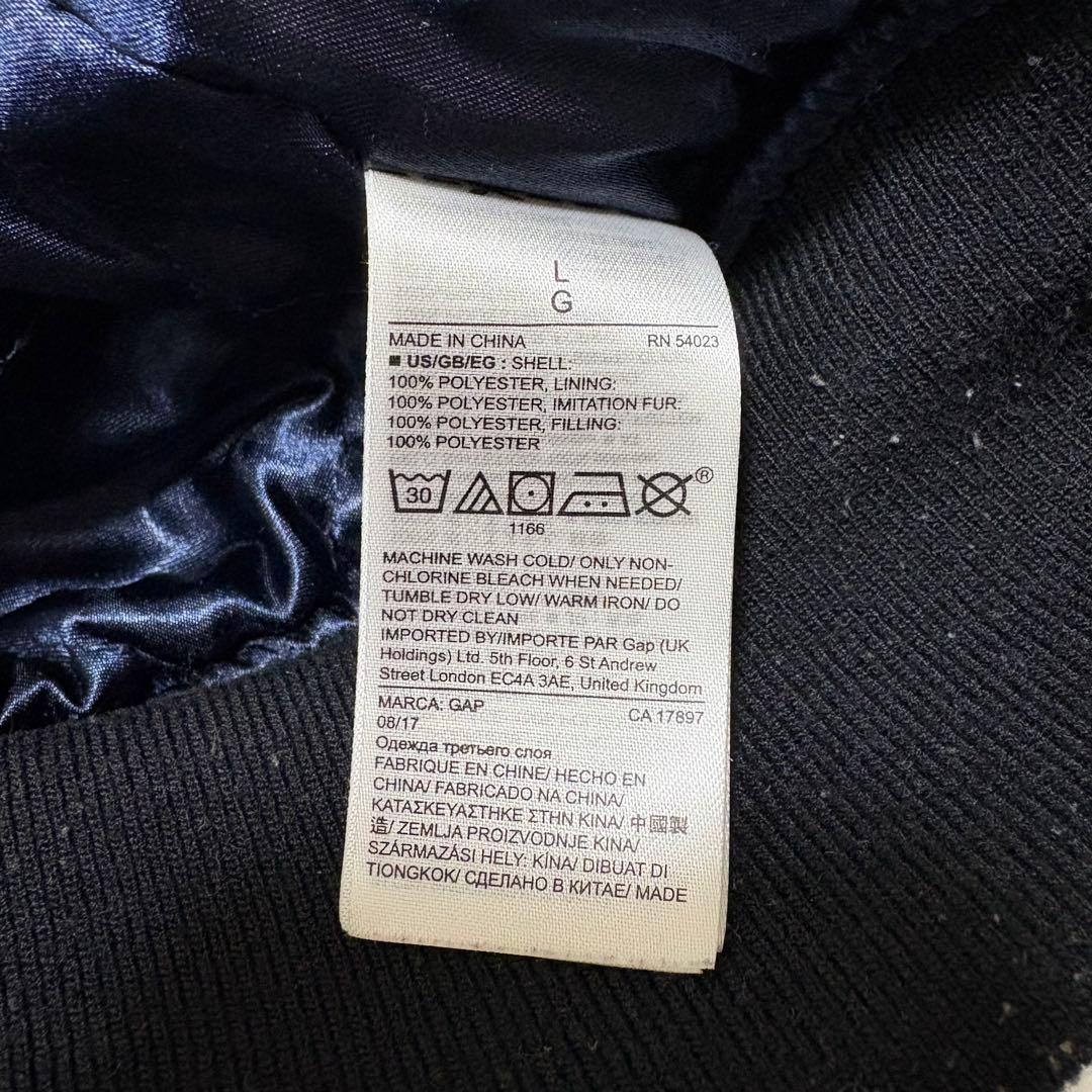 00s old gap MA-1 フライトジャケット　ファー　短丈　Y2K 希少