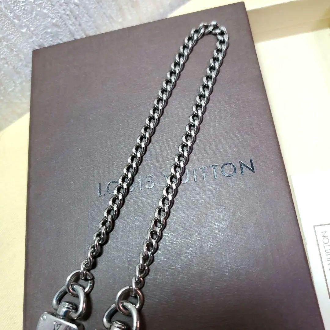 本日限定価格　ルイヴィトン　ウォレットチェーン　シルバー 　ネックレス　チャーム
