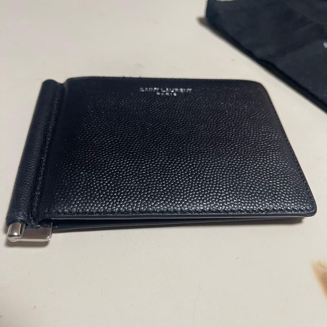 SAINT LAURENT マネークリップ ブラック