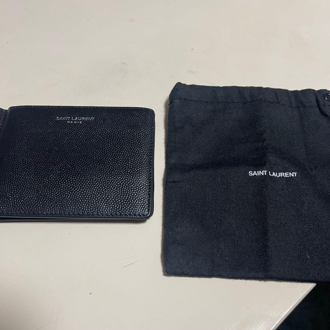 SAINT LAURENT マネークリップ ブラック