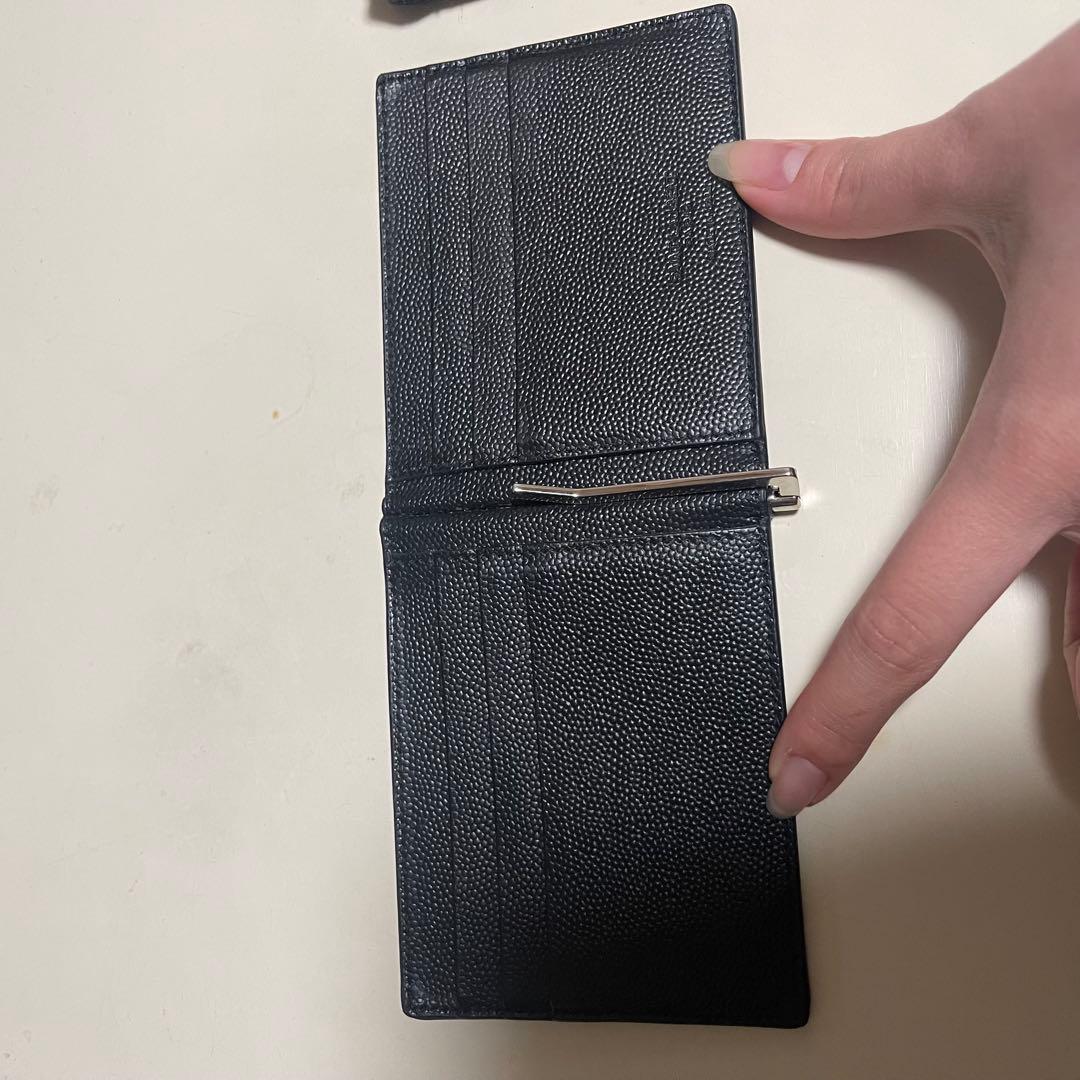 SAINT LAURENT マネークリップ ブラック