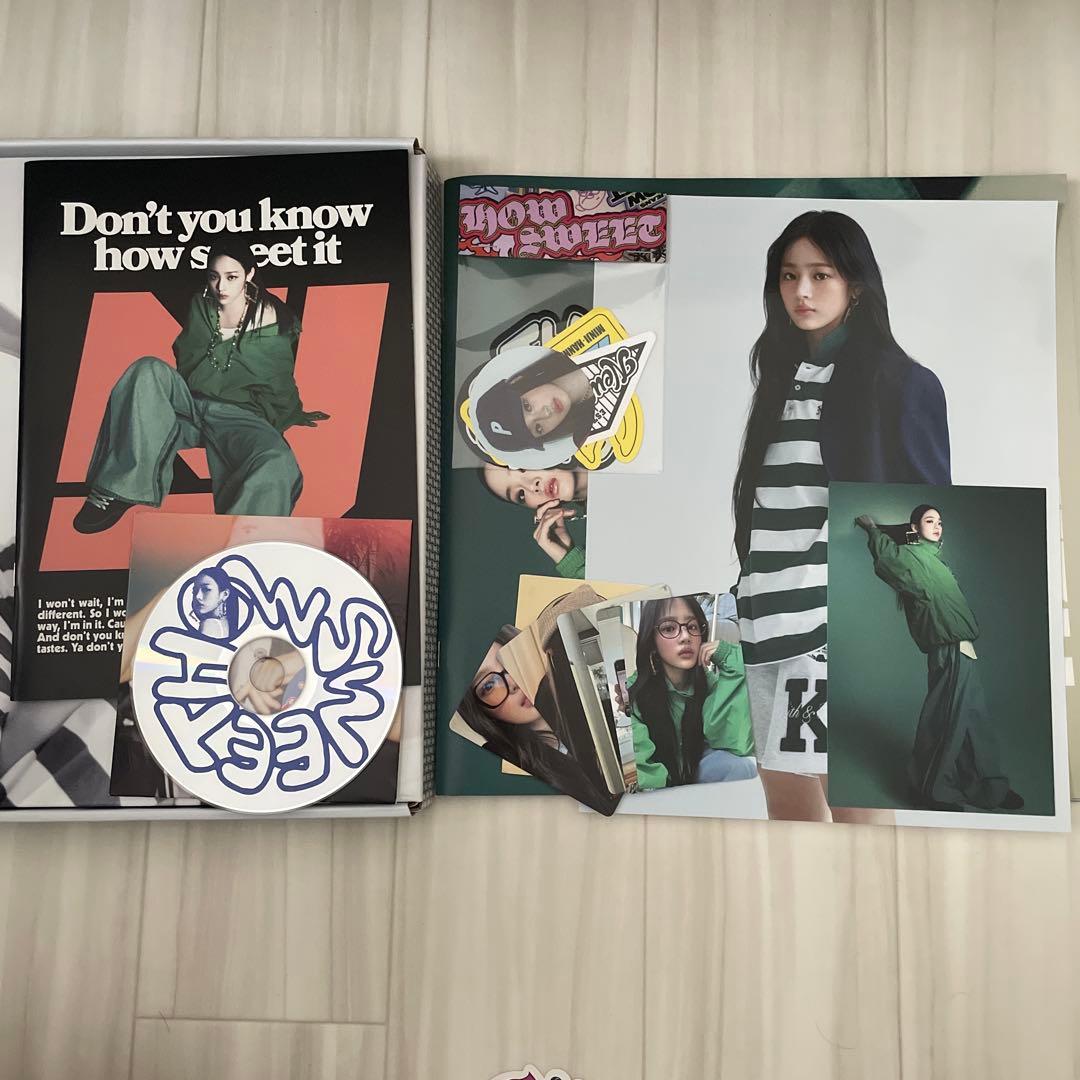 【あ】NewJeans 'How Sweet' オリジナル特典フォトカード
