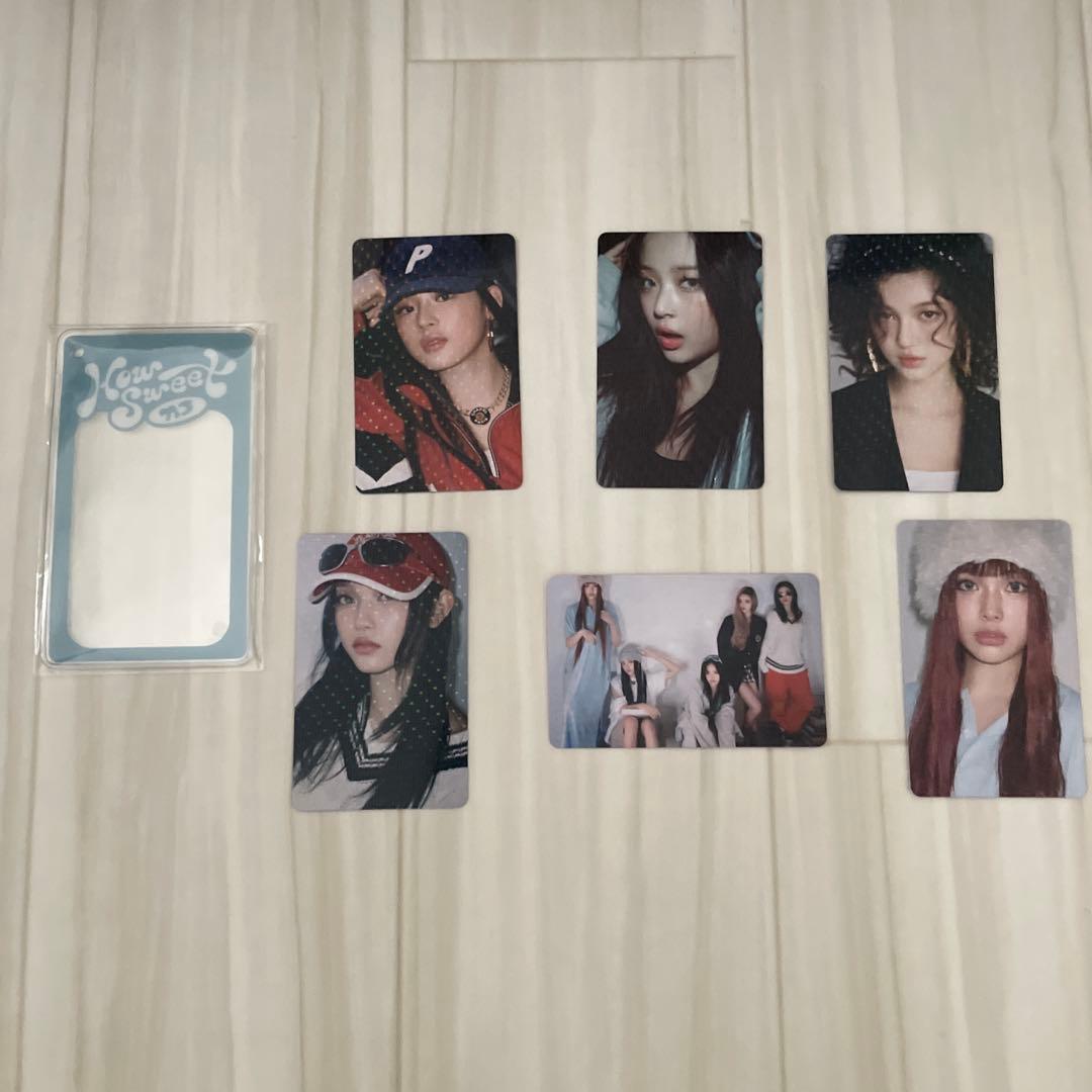 【あ】NewJeans 'How Sweet' オリジナル特典フォトカード