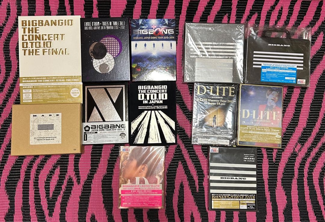 ♦️5⚛️BIGBANG DVD＆BluRay まとめ売り 12点