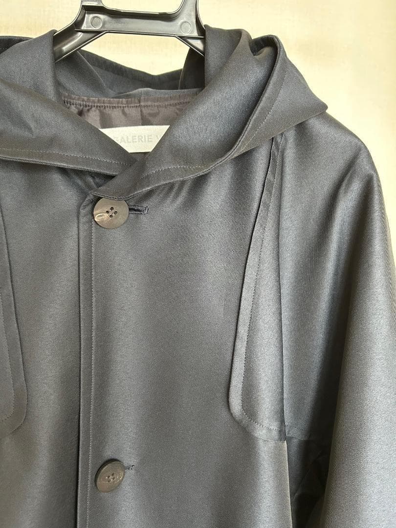 ギャルリーヴィー　シェイプメモリー フーデッドラグランコート F