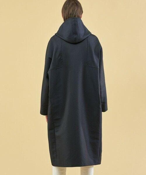 ギャルリーヴィー　シェイプメモリー フーデッドラグランコート F