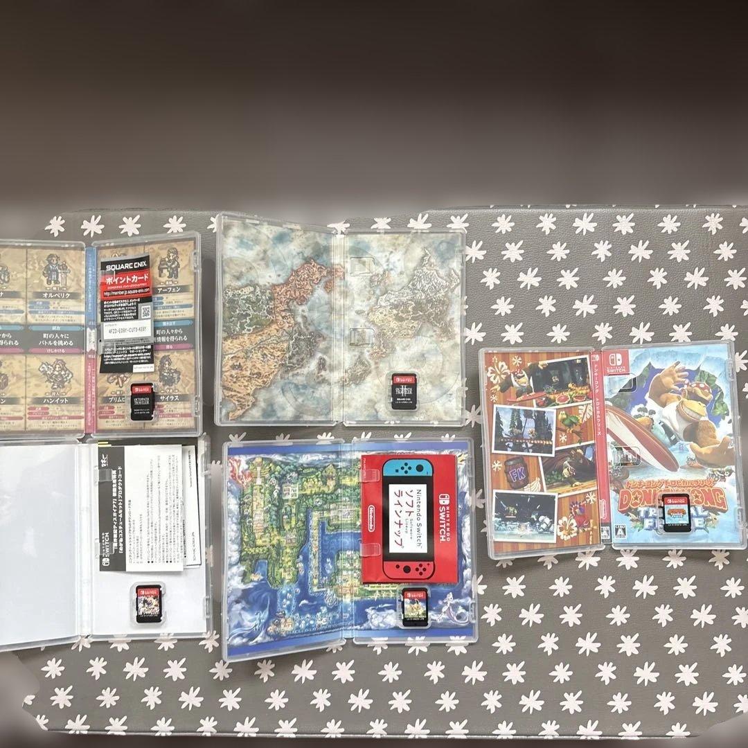 Nintendo Switch ７本と釣りスピリッツサオコン2個セット