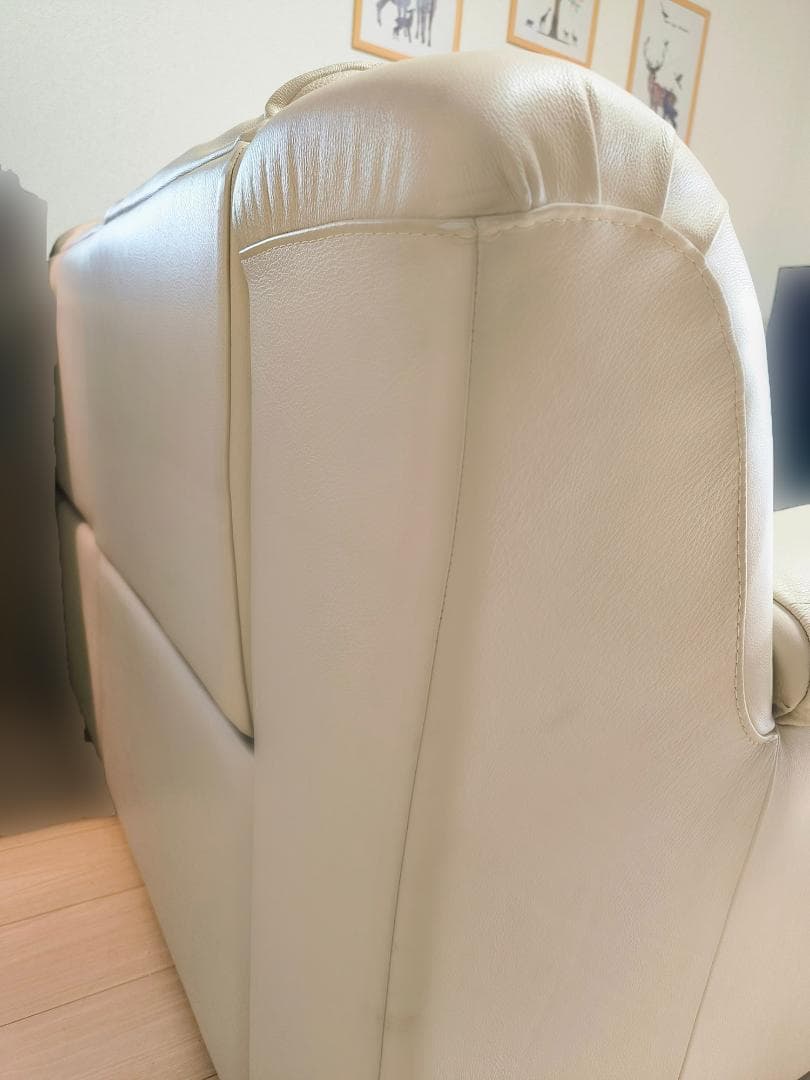 【大塚家具50万円購入】INCANTO イタリア製本革リクライニングソファ