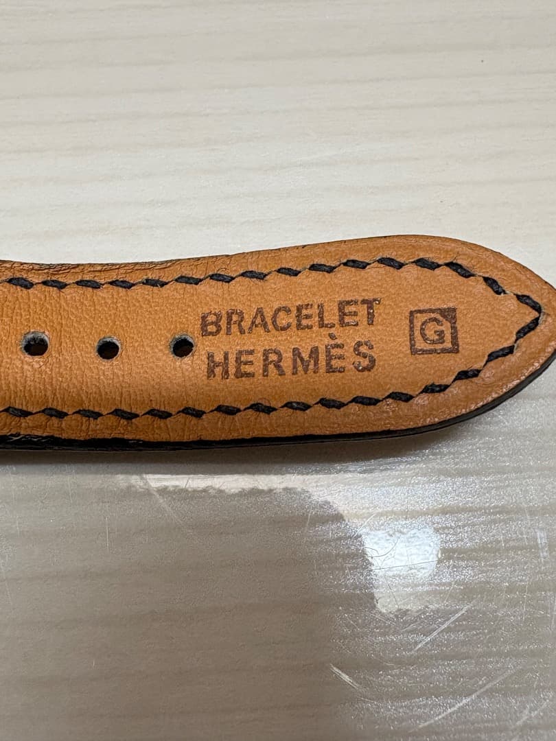 【付属品付き・現状品】HERMES エルメス　Hウォッチ　HH1.210