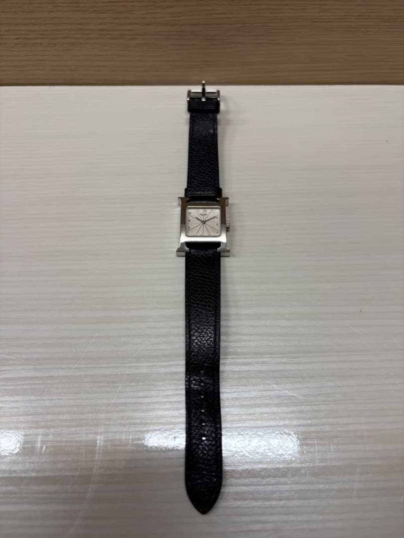 【付属品付き・現状品】HERMES エルメス　Hウォッチ　HH1.210