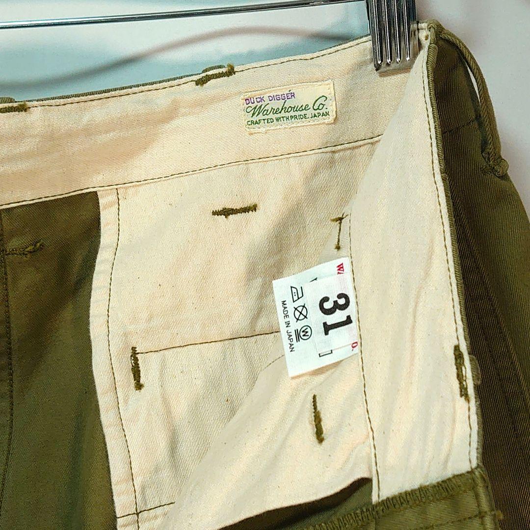 ✨美品✨ウエアハウス チノパン1082 グリーン w31アメカジ