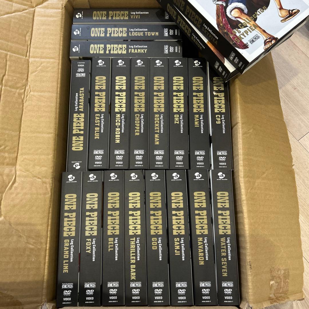 ONE PIECE Log Collection DVD の21冊