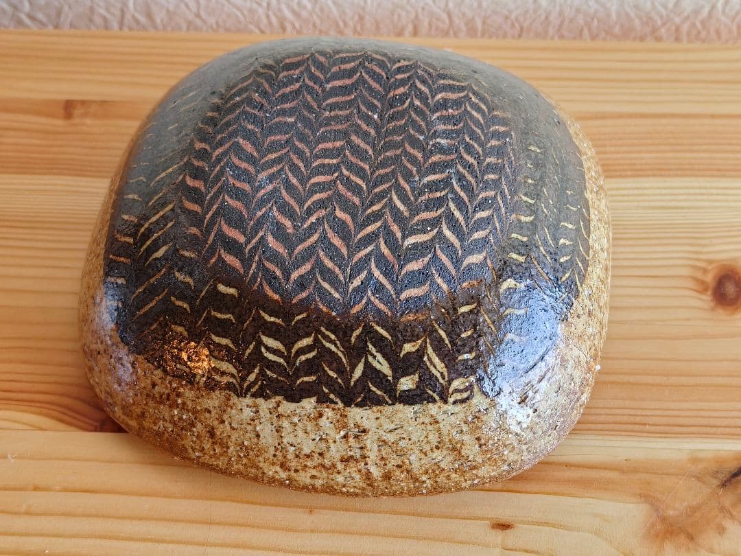 掛谷康樹 深皿　練上　民藝