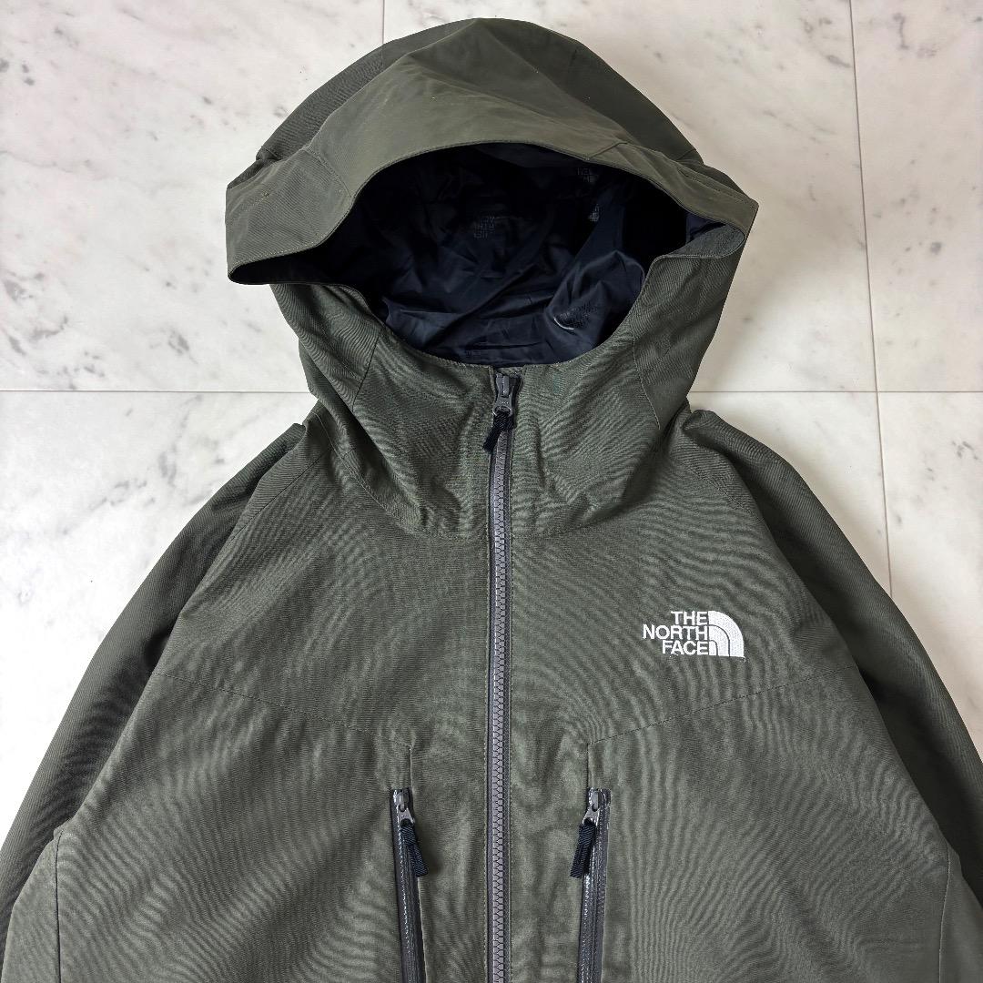 ノースフェイス ボードウェア L フリーダムジャケット スノボ カーキ
