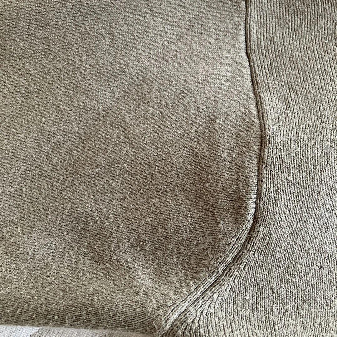 セオリーリュクス✖️高橋リタコラボコットンカシミヤ　ニットフーディ　カーキ