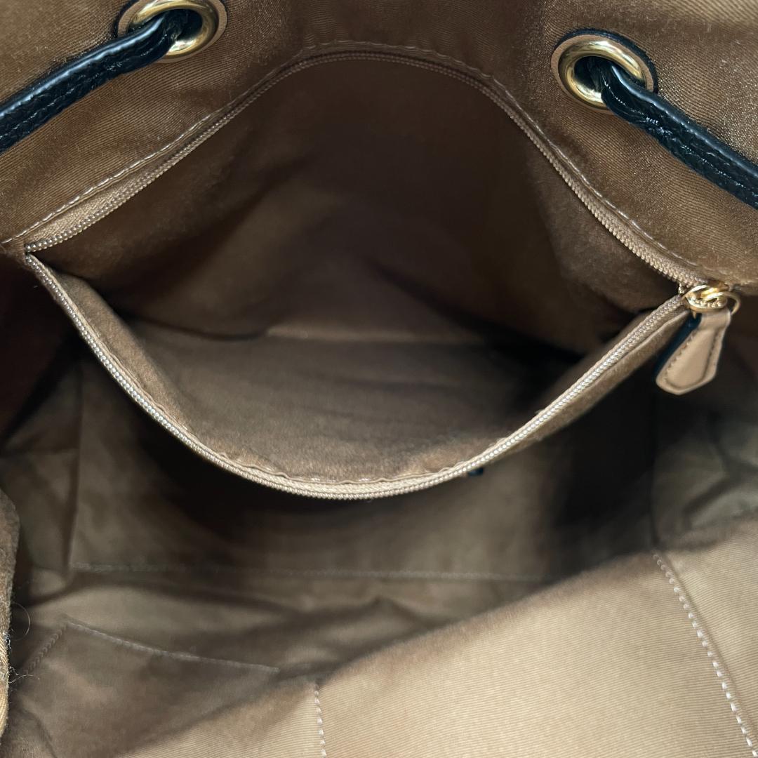 美品 COACH ショルダーバッグ レザー ベージュ 馬車柄 肩掛け CA165