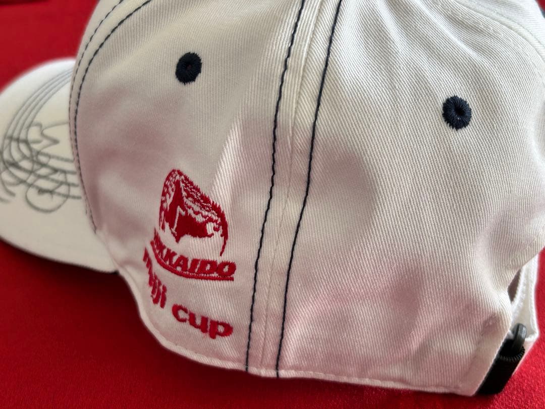 貴重　新品　ゴルフキャップ　竹田麗央（タケダ　リオ）優勝当日　直筆サイン入り