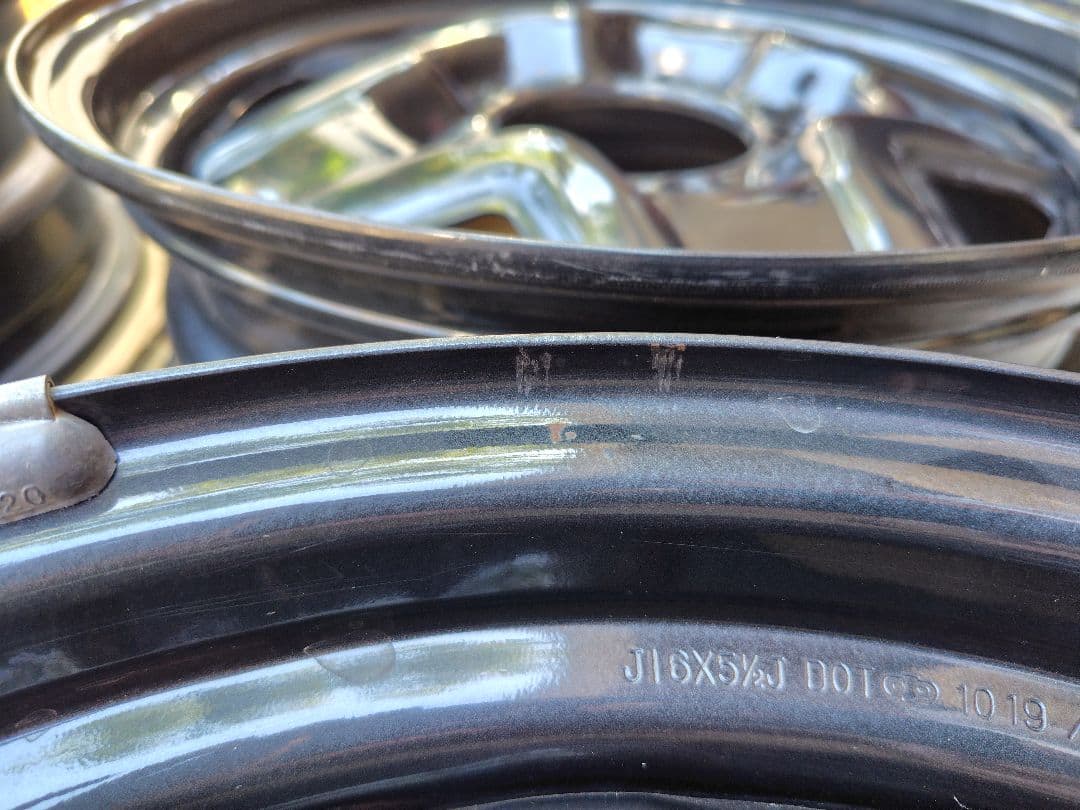 ジムニーJB64　純正ホイール鉄チン　4本セット