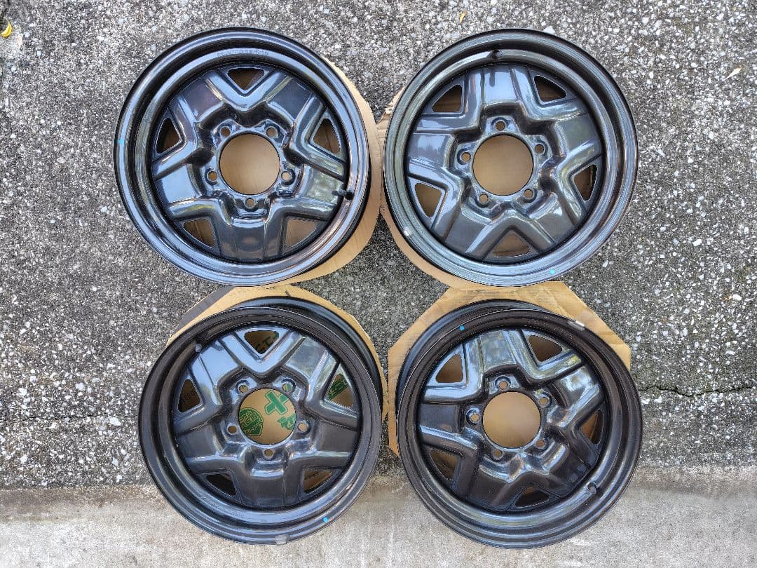 ジムニーJB64　純正ホイール鉄チン　4本セット