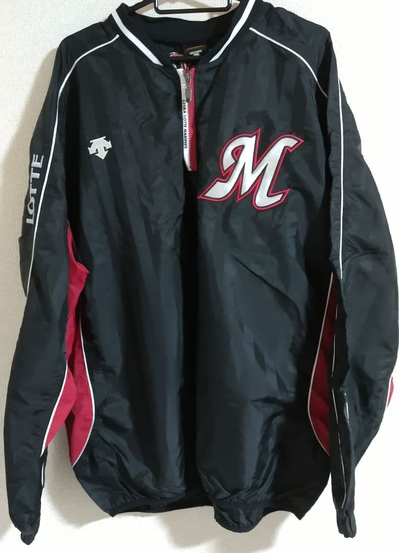 千葉ロッテマリーンズ・生山裕人 実使用ゲーマージャケット長袖