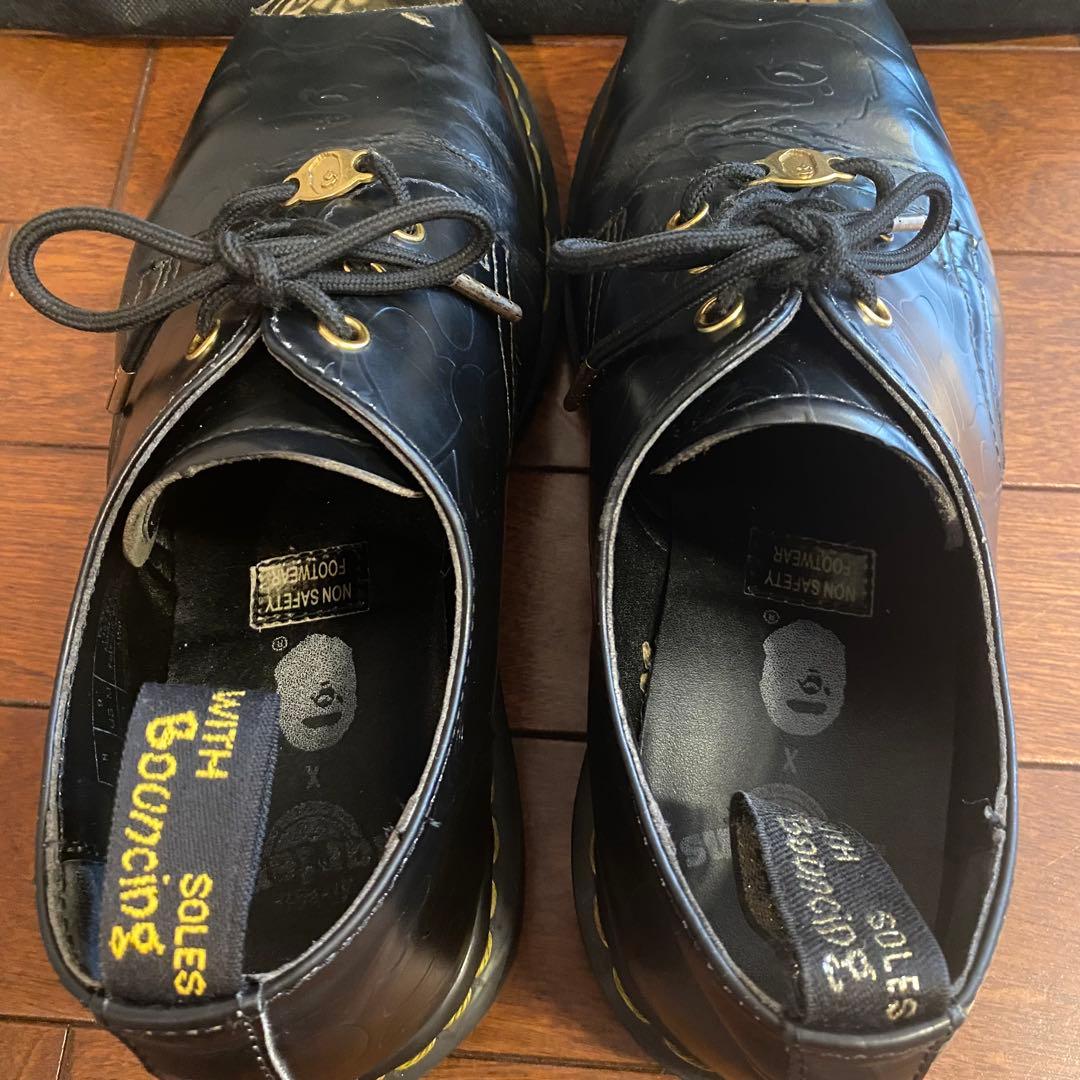 Dr.Martens BAPE コラボ UK 8 / 42 スチールトウ 中古
