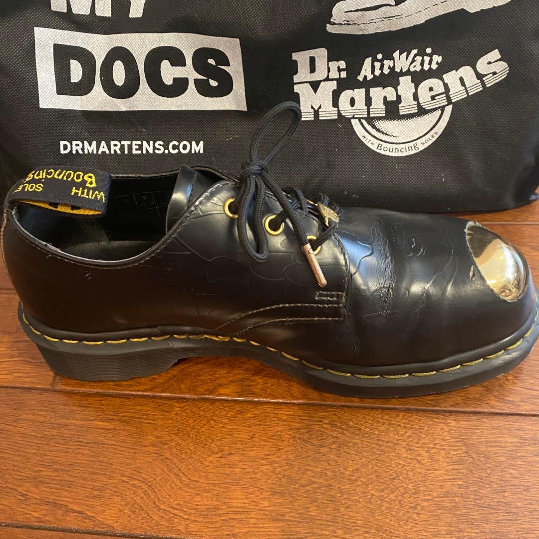 Dr.Martens BAPE コラボ UK 8 / 42 スチールトウ 中古