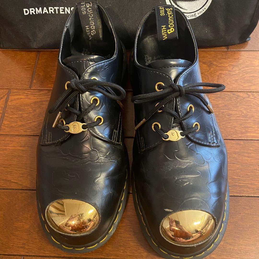 Dr.Martens BAPE コラボ UK 8 / 42 スチールトウ 中古