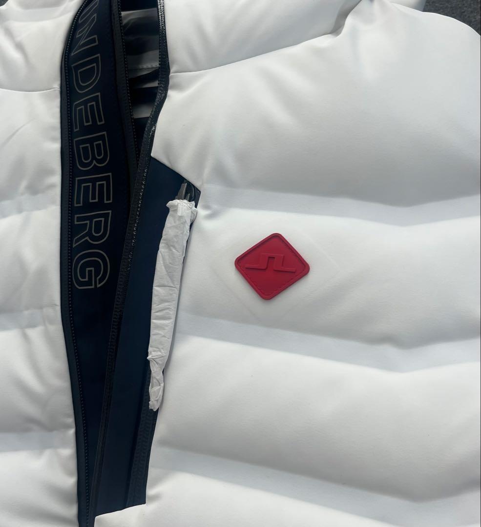 J.LINDEBERG スノボー・スキーウェア ホワイト／ネイビー 新品未使用