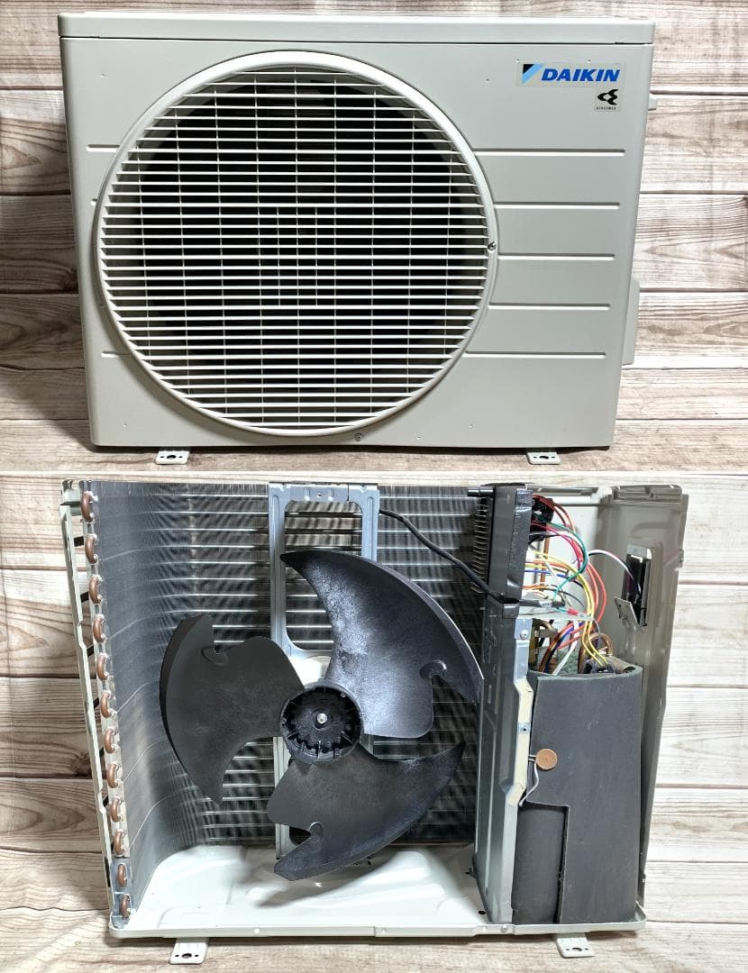 ダイキン 6-9畳 2.2kW 100V ストリーマ エアコン 23年 全清掃済