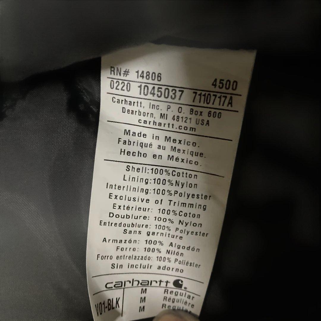 Carhartt ブラック ダウンベスト Mサイズ