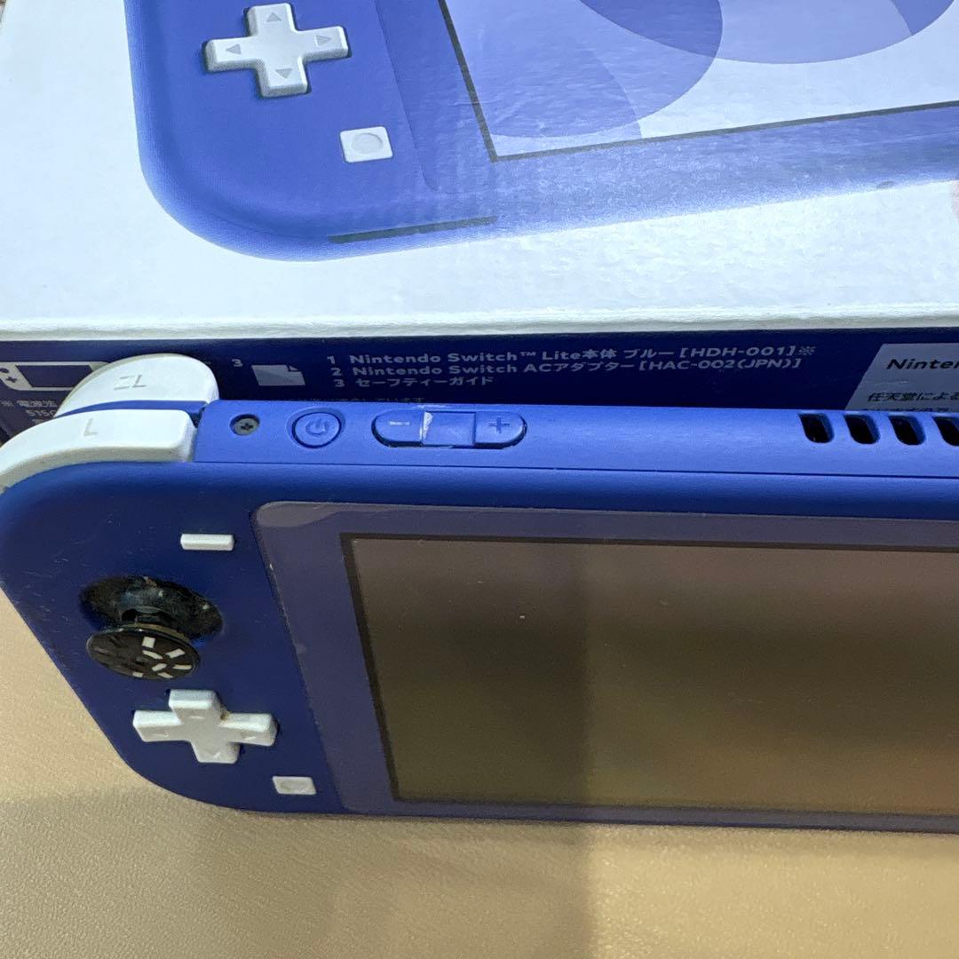 ジャンク品Nintendo Switch Lite 青