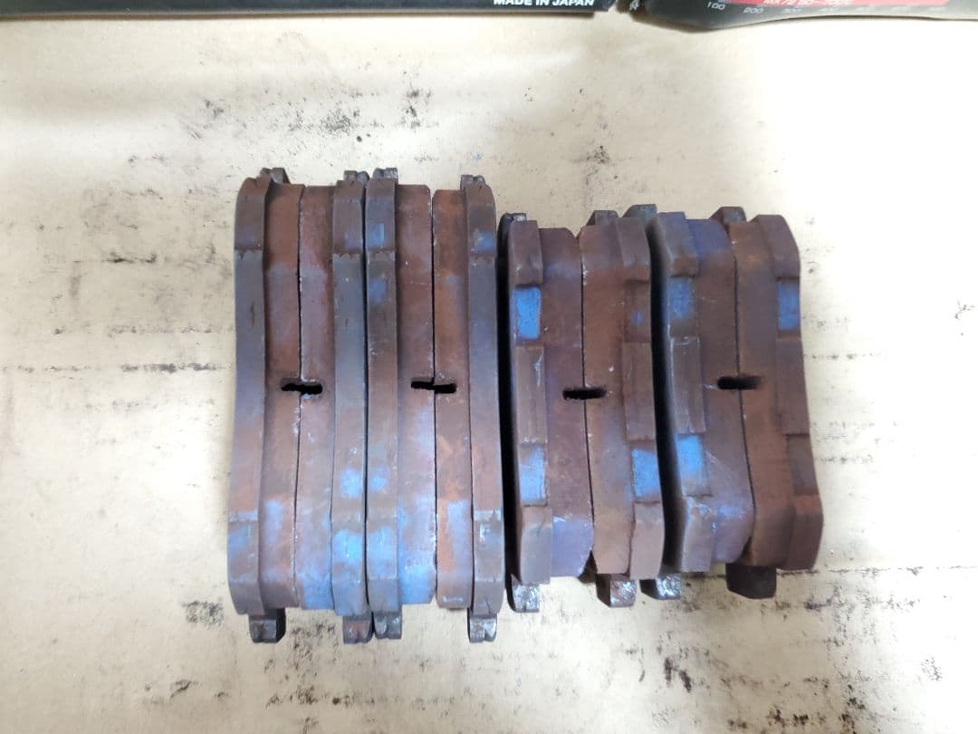 ENDLESS MX72 セミメタルブレーキパッド S660 NBOX NONE