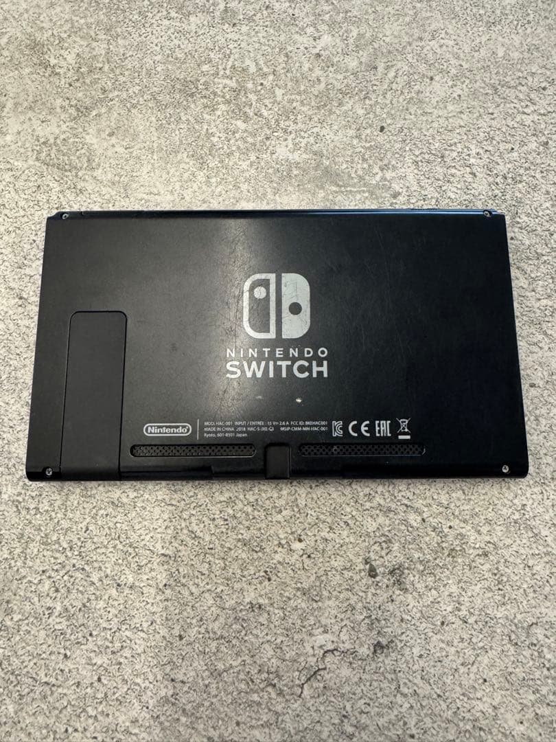 Nintendoスイッチ本体　ジョイコン不具合あり　ジャンク